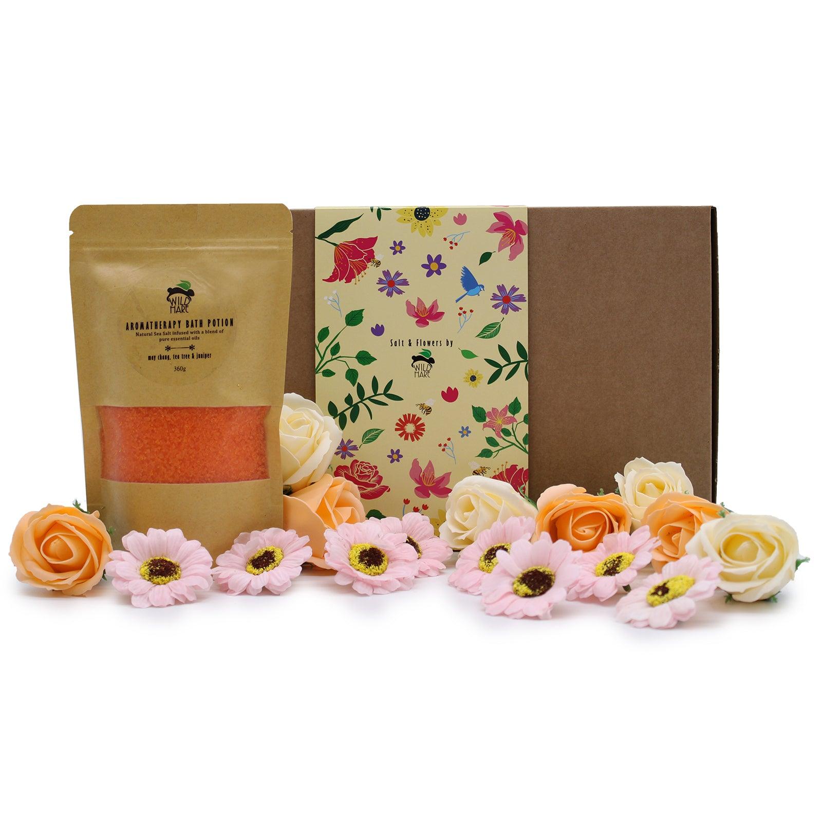Salt and Flower Gift Sets - Charming Spaces