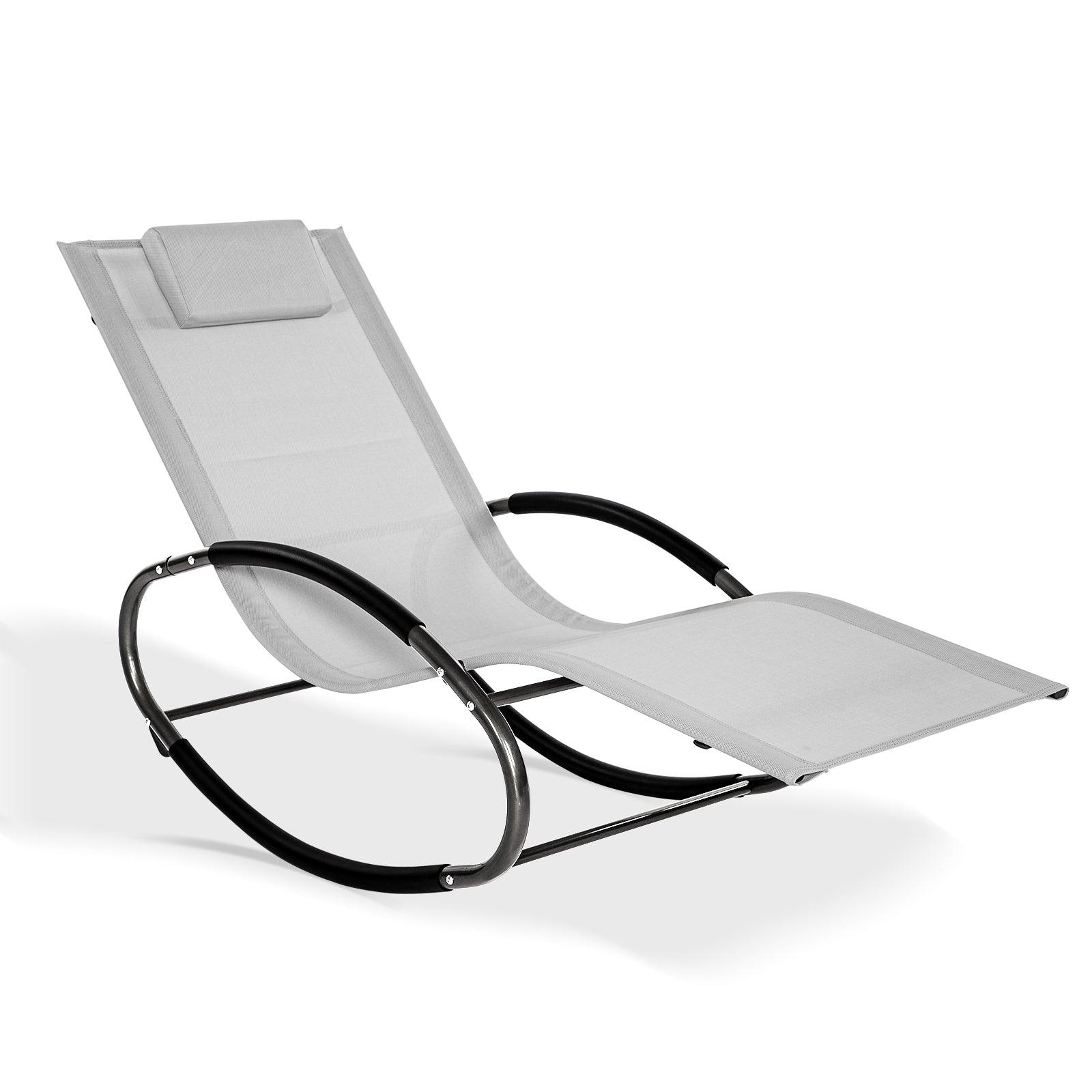 Outdoor Rocking Chair / Lounger / Recliner for Garden, Patio, Decking, Balcony - Charming Spaces
