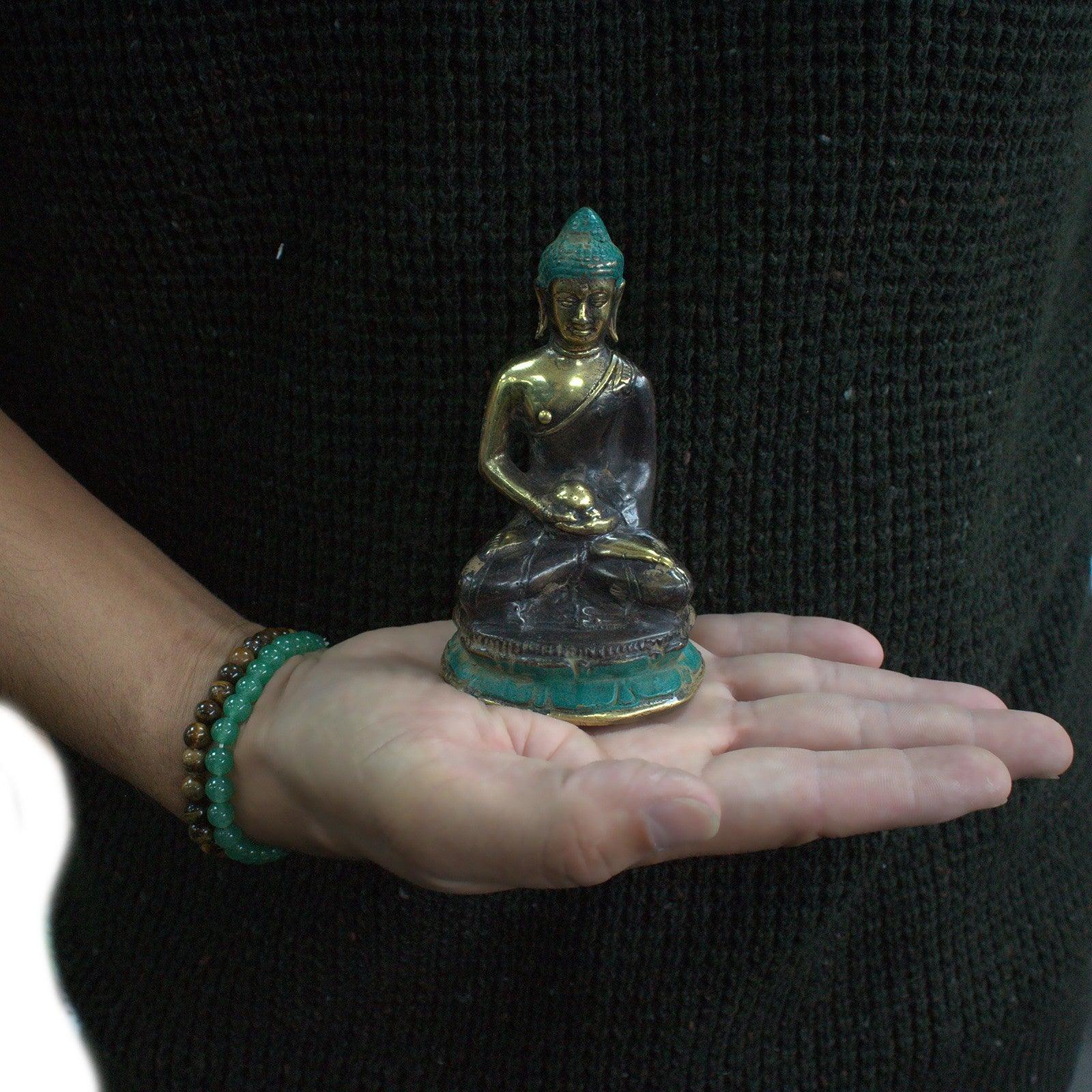 Medium Size Meditation Sitting Buddha - Charming Spaces