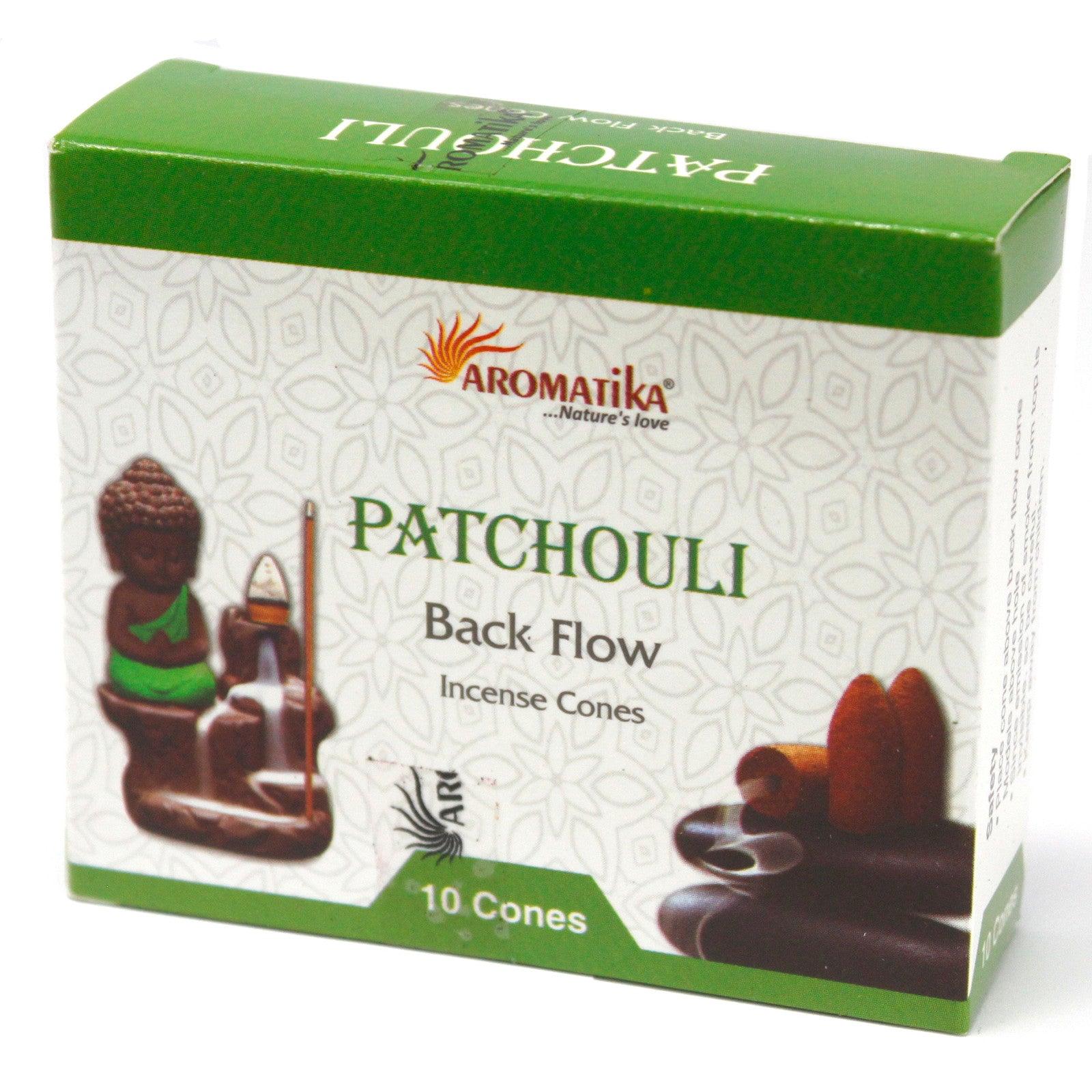 Aromatica Backflow Incense Cones - Patchouli - Charming Spaces