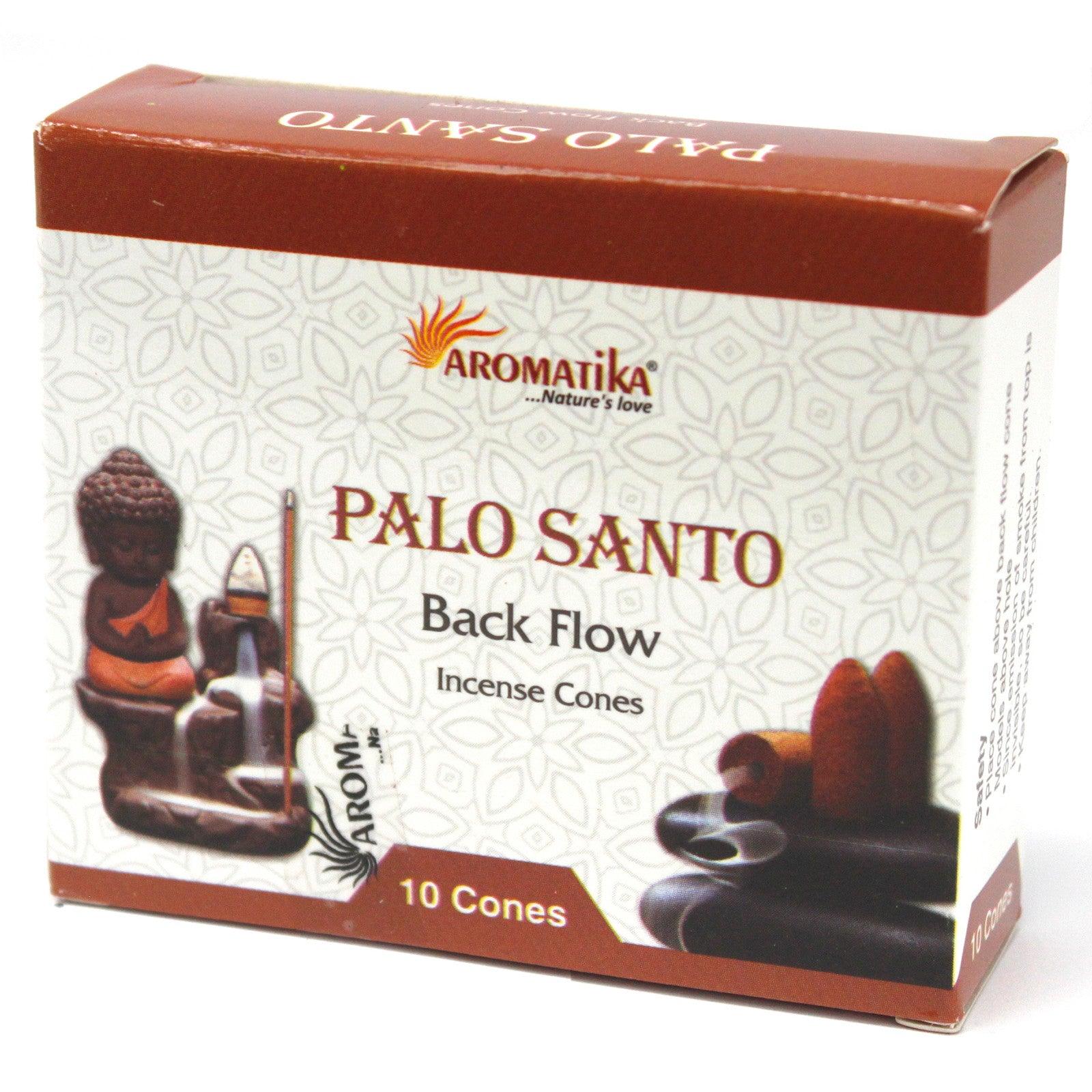 Aromatica Backflow Incense Cones - Palo Santo - Charming Spaces