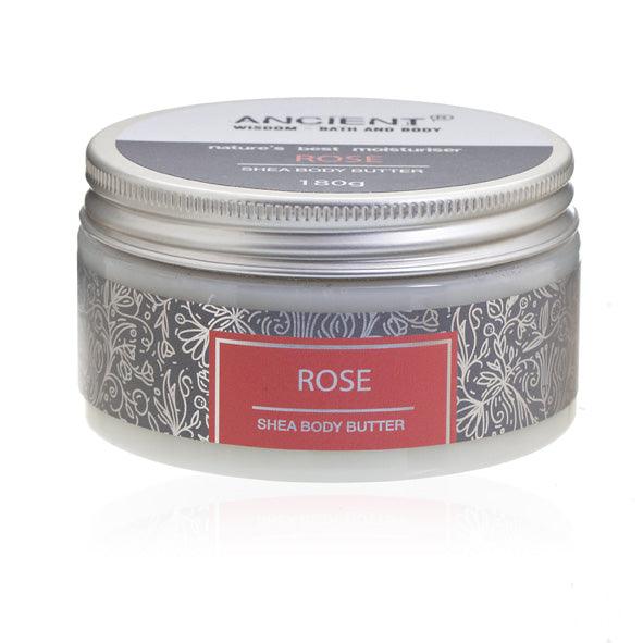 Shea Body Butter 180g Rose - Charming Spaces