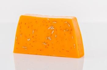Handmade Soap Loaf - Smiling Orange - Slice Approx 100g - Charming Spaces