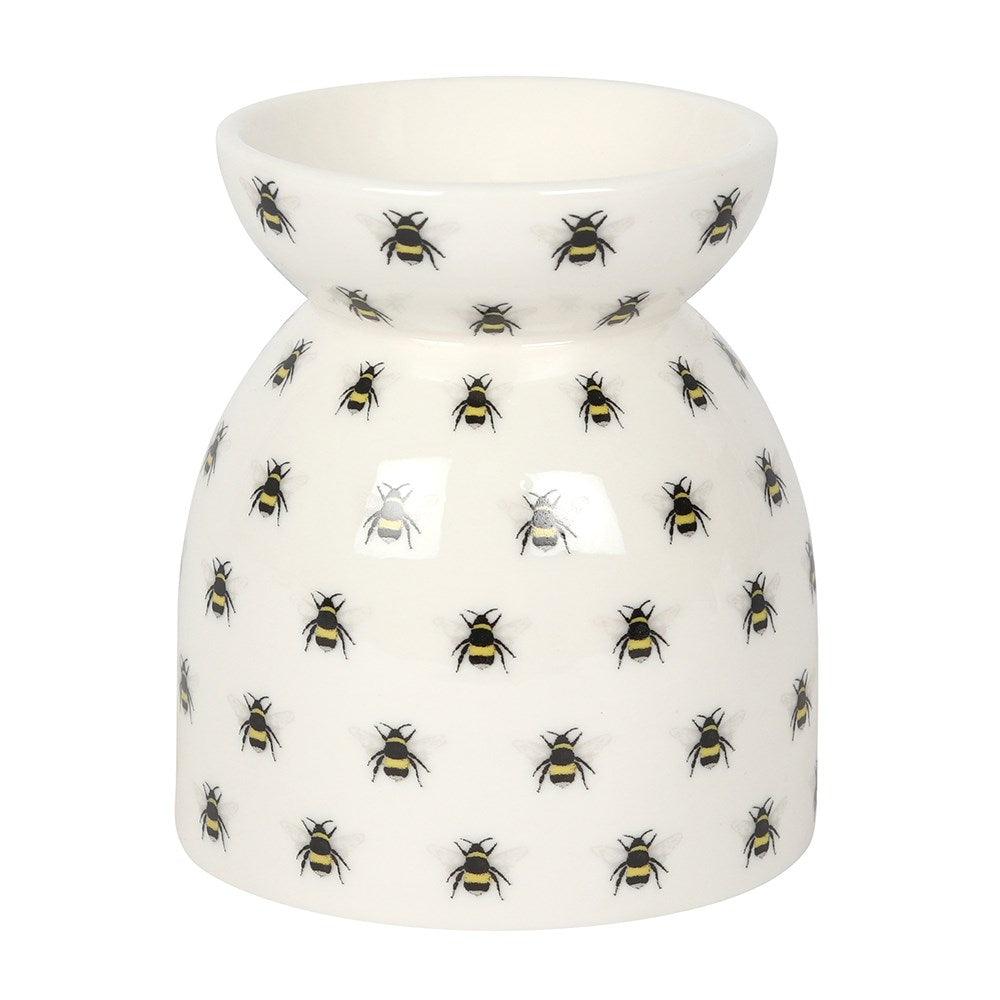 All Over Bee Print Oil Burner - Charming Spaces