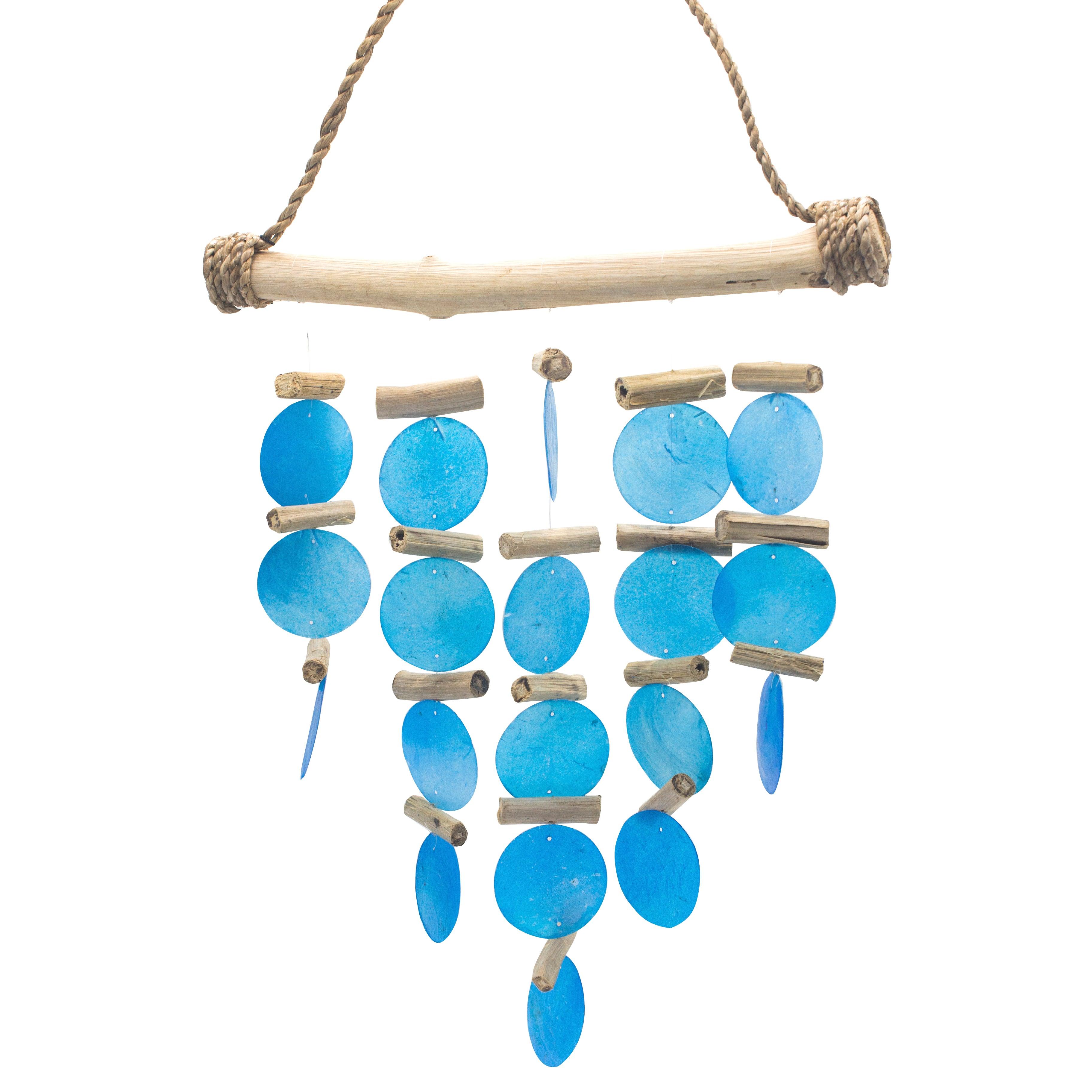 Blue Driftwood Chime - Charming Spaces