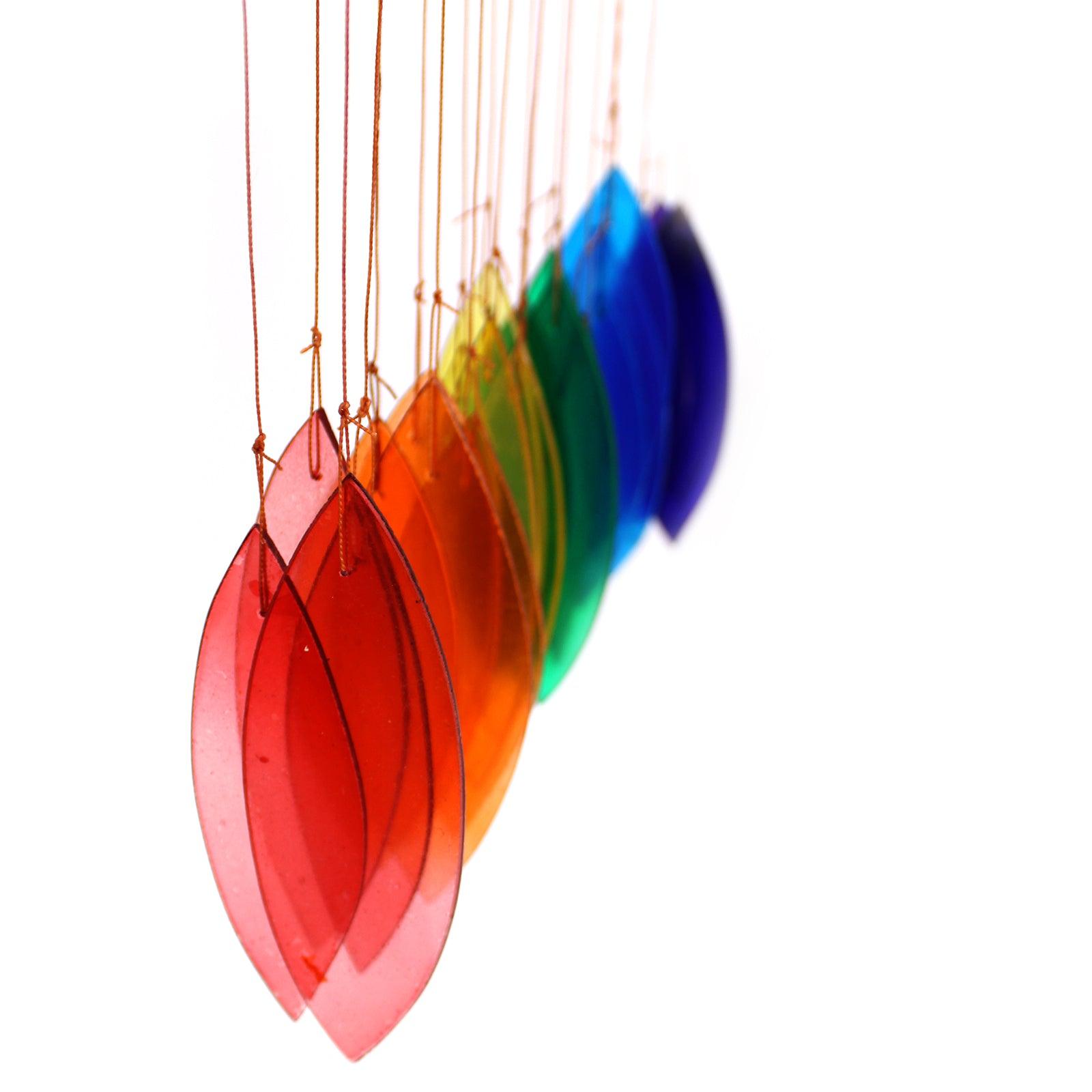 Wind Chime - Rainbow Glass - Assorted - Charming Spaces