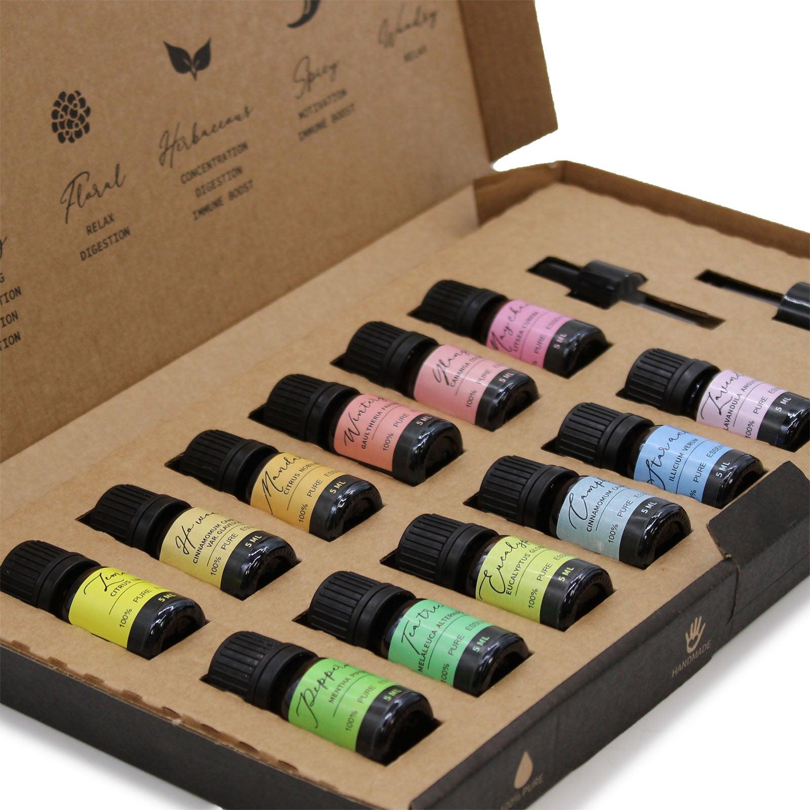Aromatherapy Essential Oils Set - Starter Pack - Charming Spaces