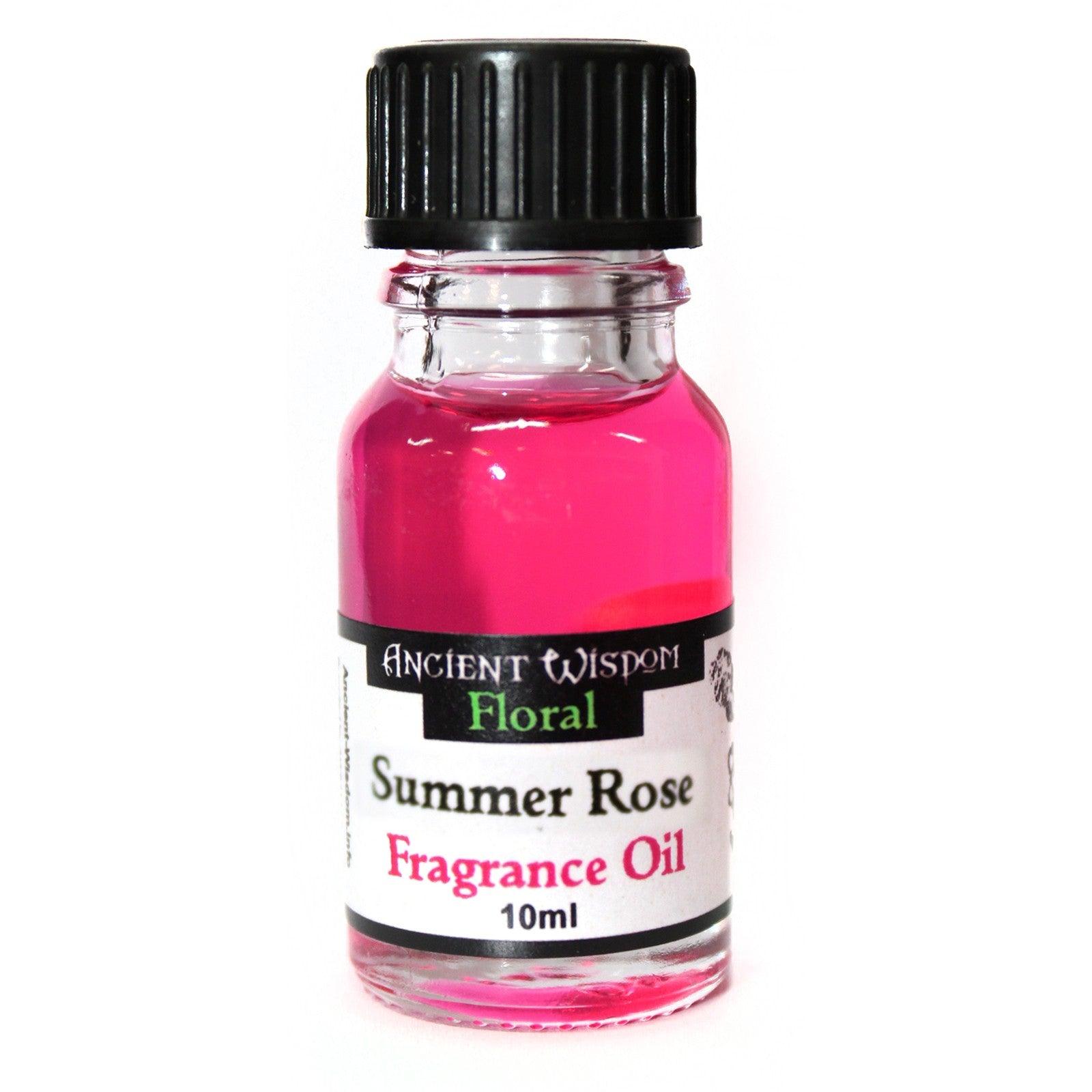 10ml Summer Rose Fragrance Oil - Charming Spaces