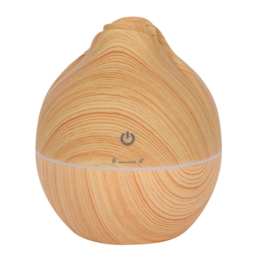 Tulip Wood Grain Electric Aroma Diffuser - Charming Spaces