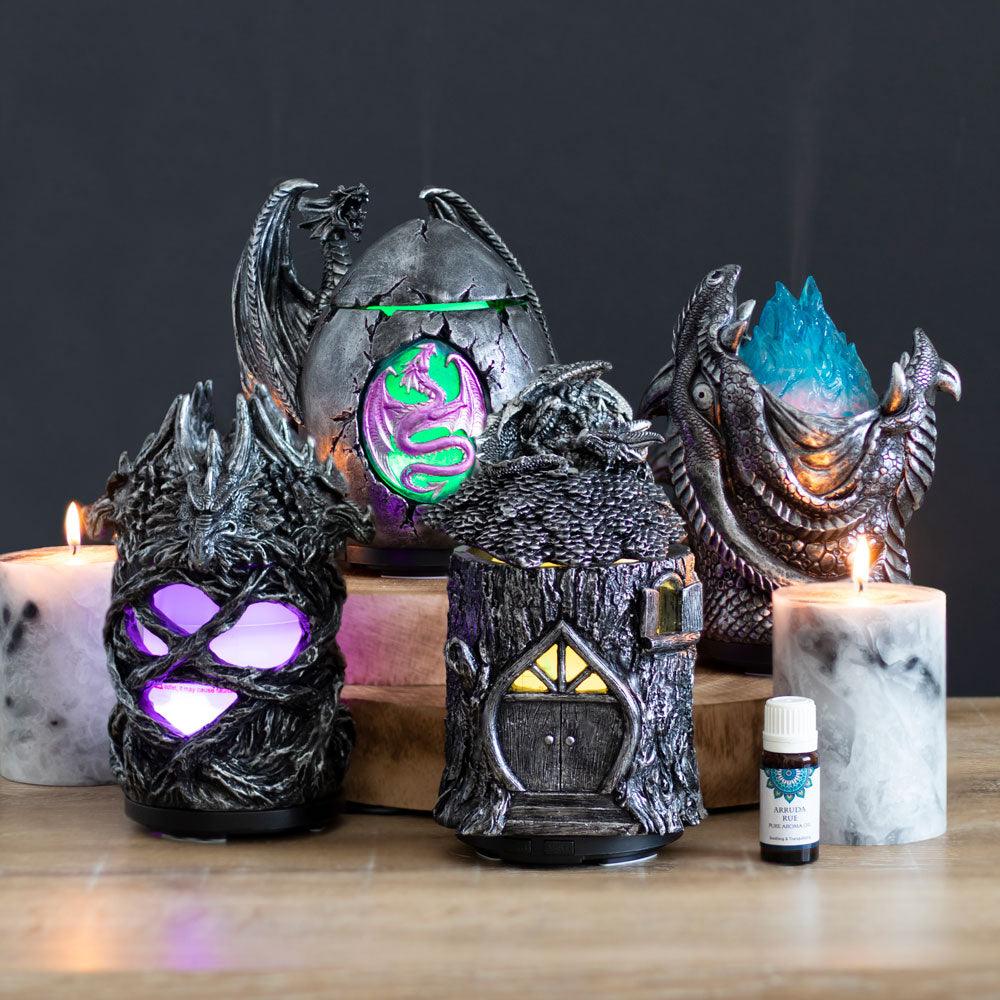 Silver Dragon and Egg Electric Aroma Diffuser - Charming Spaces