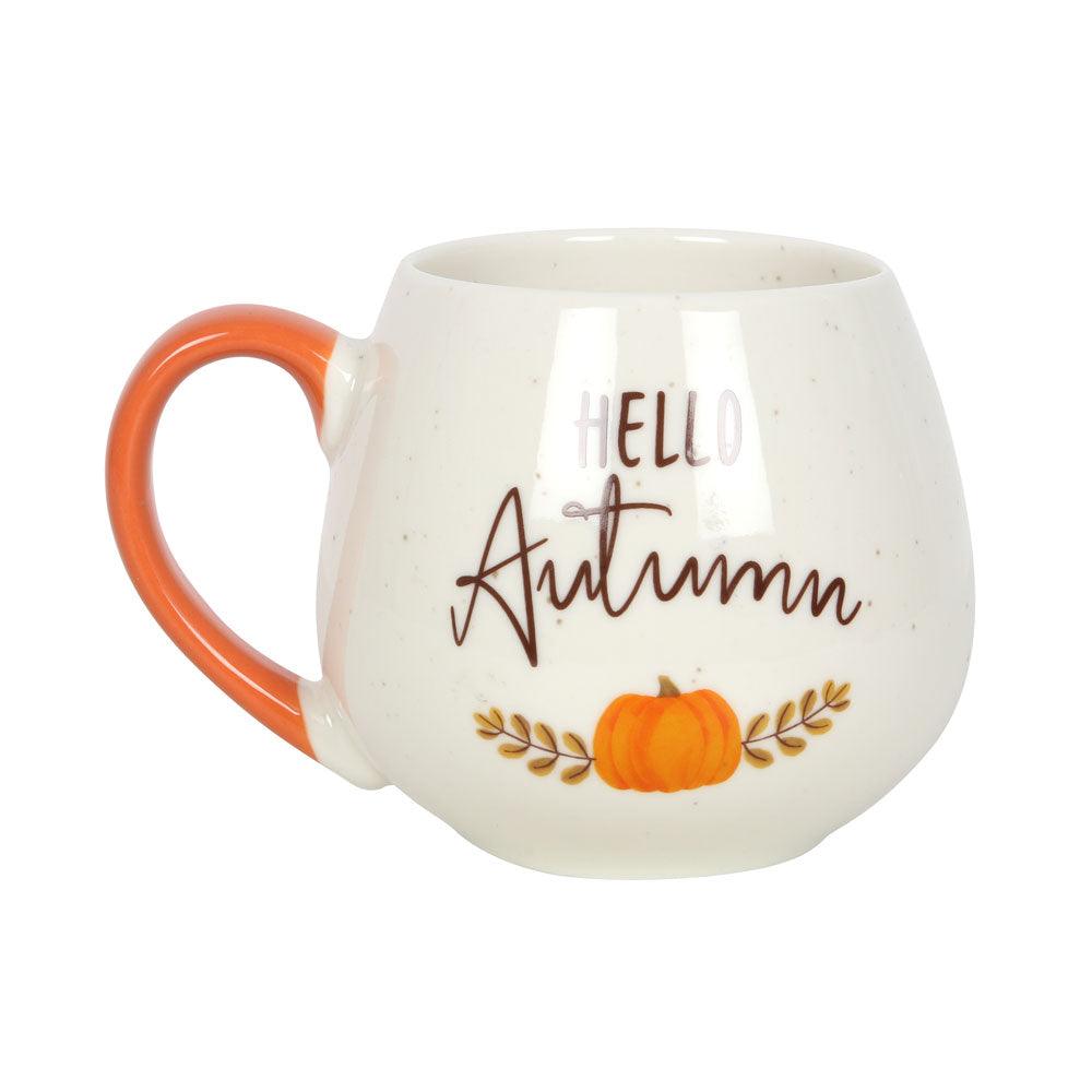 Hello Autumn Rounded Mug - Charming Spaces