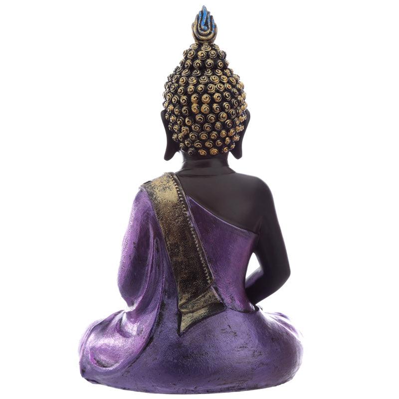 Purple and Black Buddha - Contemplation - Charming Spaces