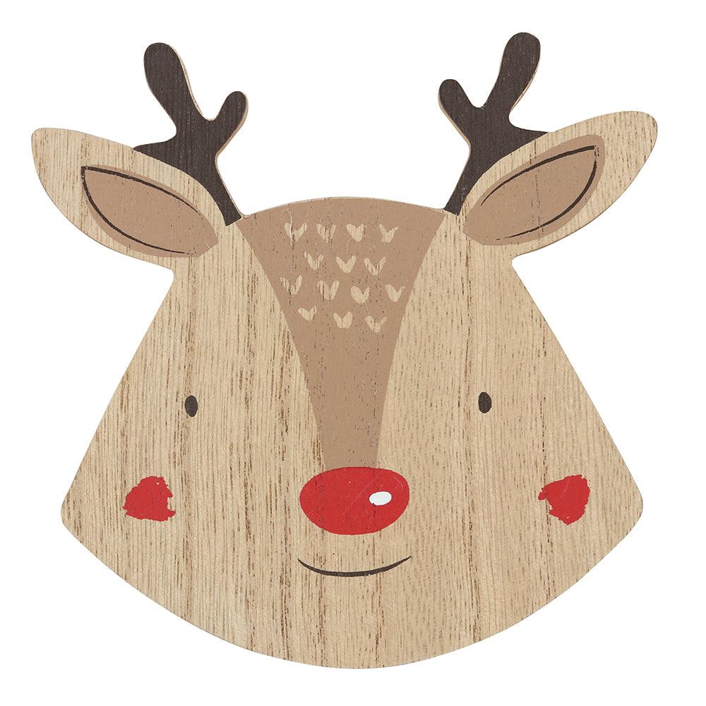 Set of 4 Reindeer Coasters - Charming Spaces