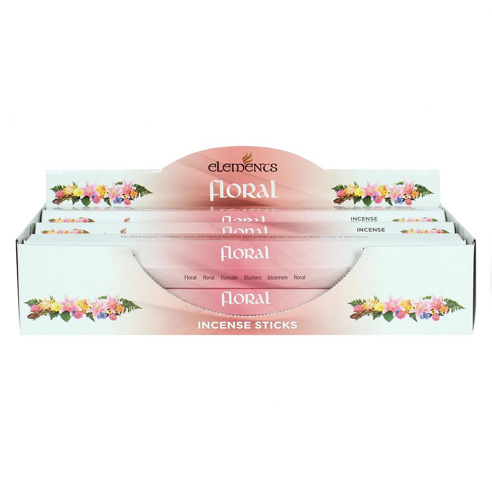 6 Packs of Elements Floral Incense Sticks - Charming Spaces