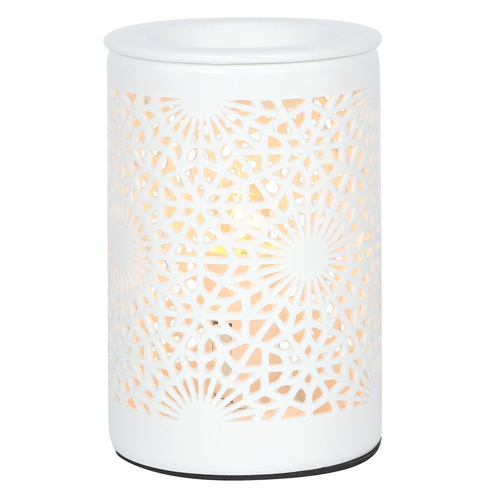 Lace Cut Out Electric Oil Burner - Charming Spaces