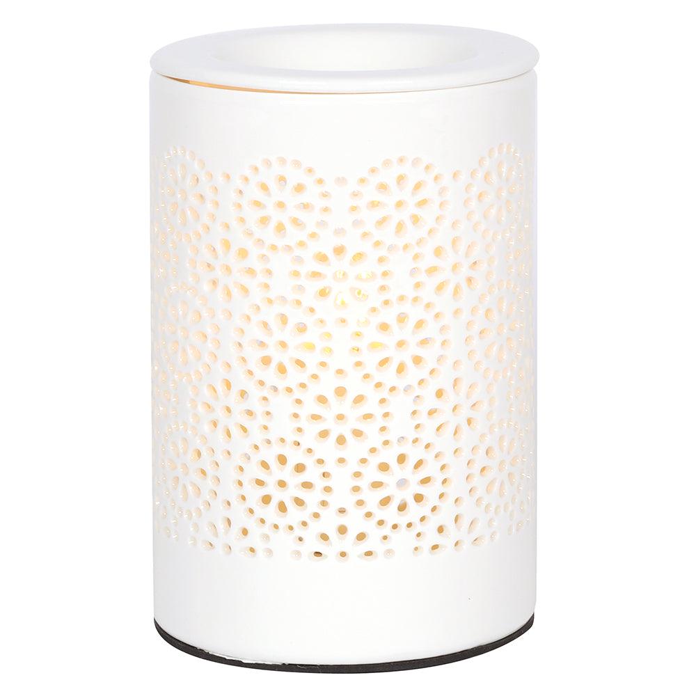 Electric Oil Burner - Circle Cut Out - Charming Spaces
