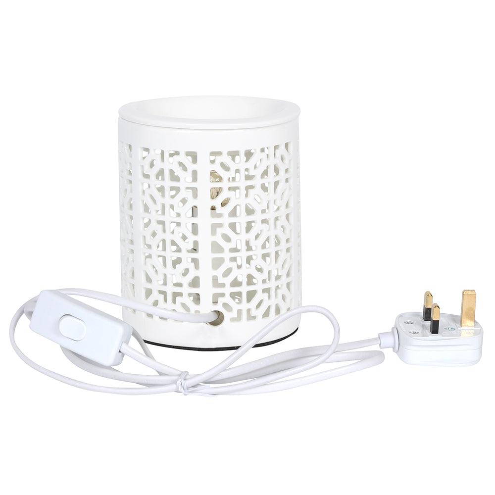 Imperial Trellis Electric Oil Burner - Charming Spaces
