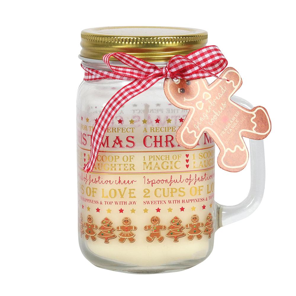 Gingerbread Cookies Mason Jar Candle - Charming Spaces